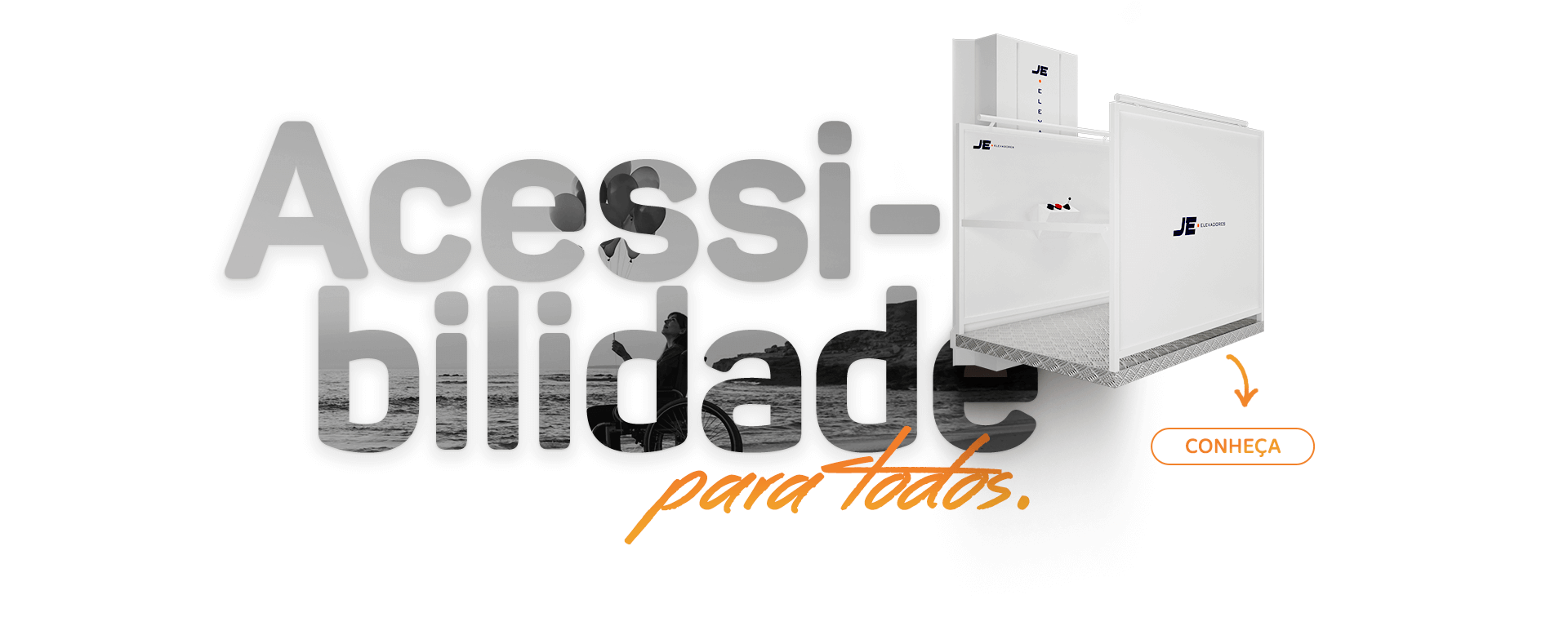 Plataforma de Acessibilidade PNE JE Elevadores