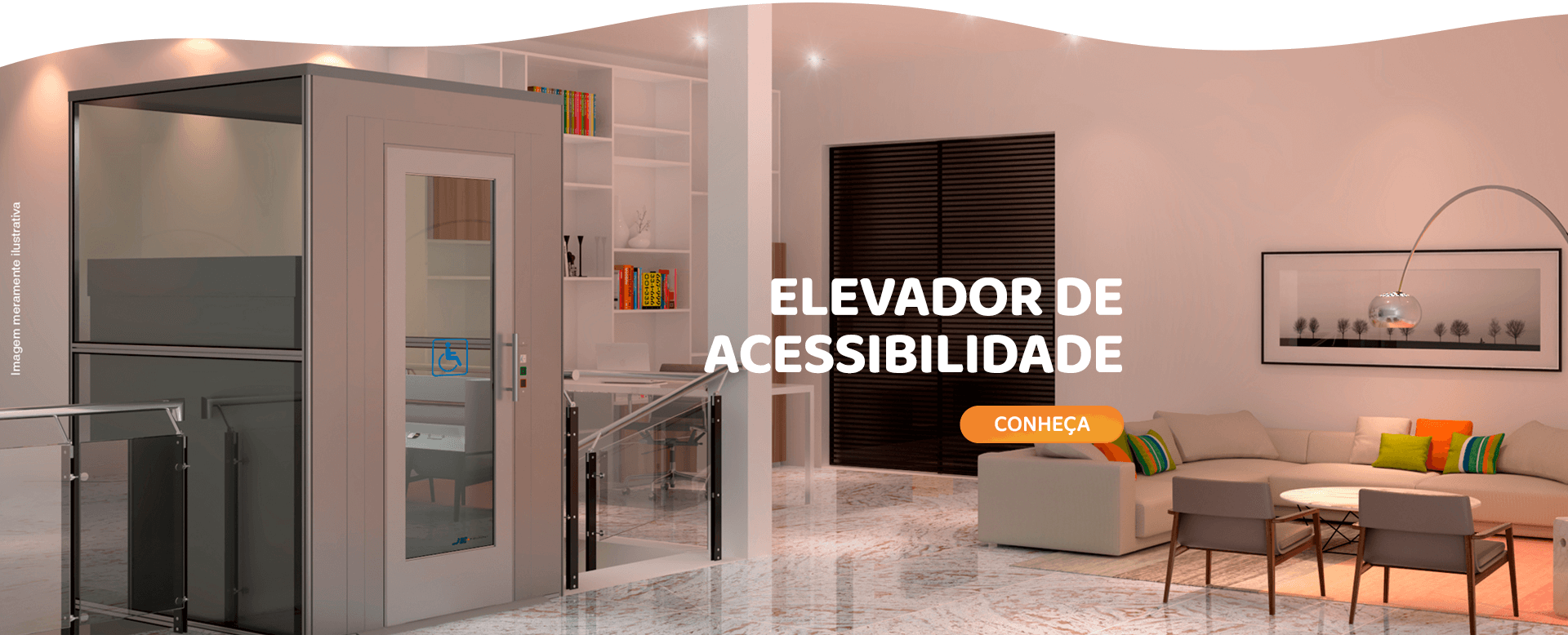 Elevador de Acessibilidade JE Elevadores