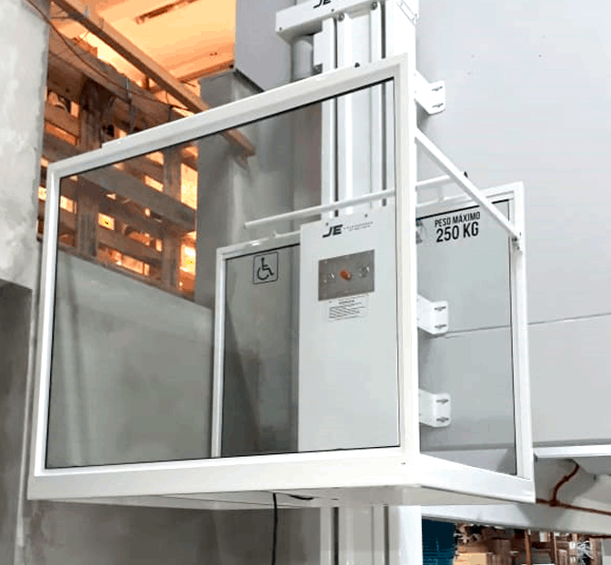 Je Elevadores - Elevador de acessibilidade - Blumenau